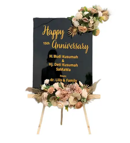 Papan Bunga Akrilik Johan Pahwalan